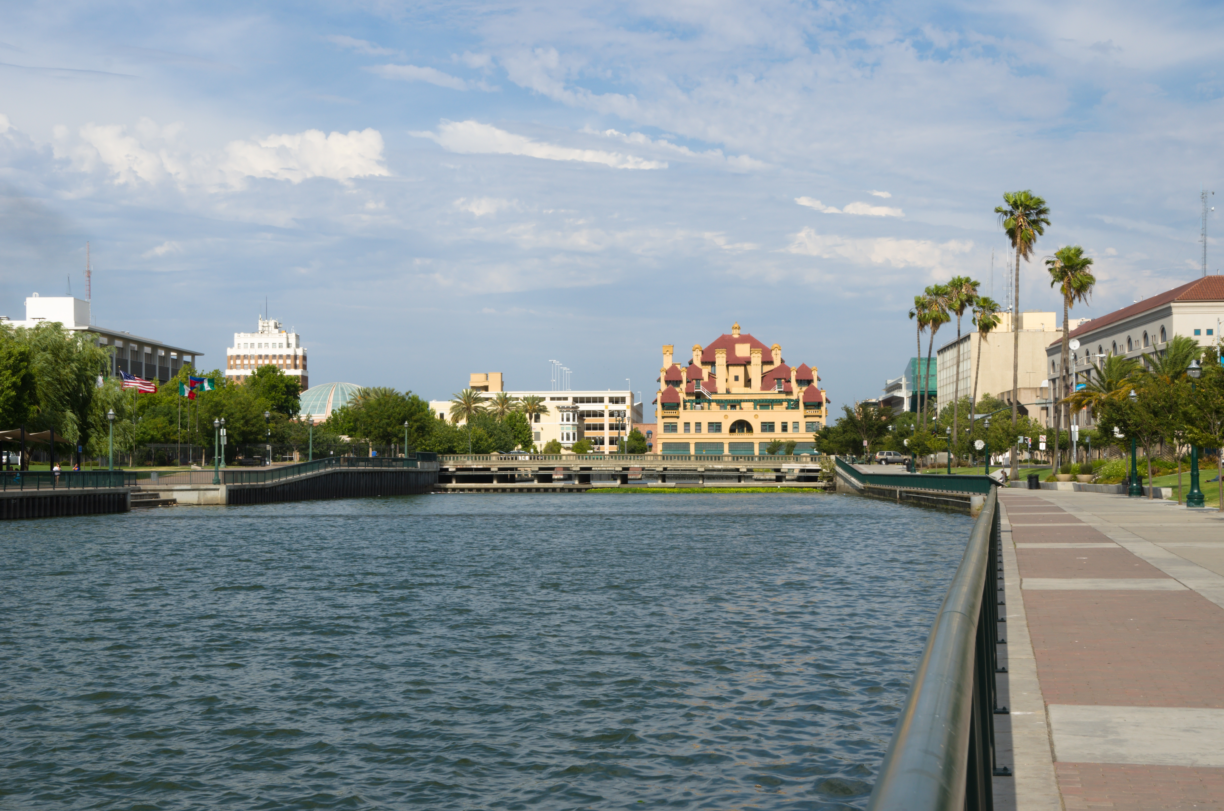 Stockton, California Waterfront Image 