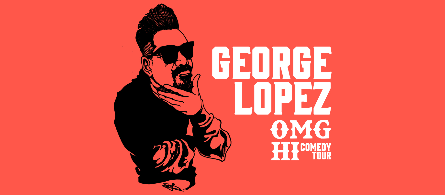 OMG Hi! Comedy Tour Poster